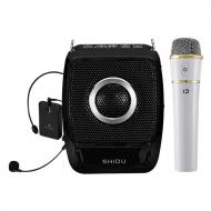 Máy trợ giảng không dây Shidu S92 gồm 2 micro